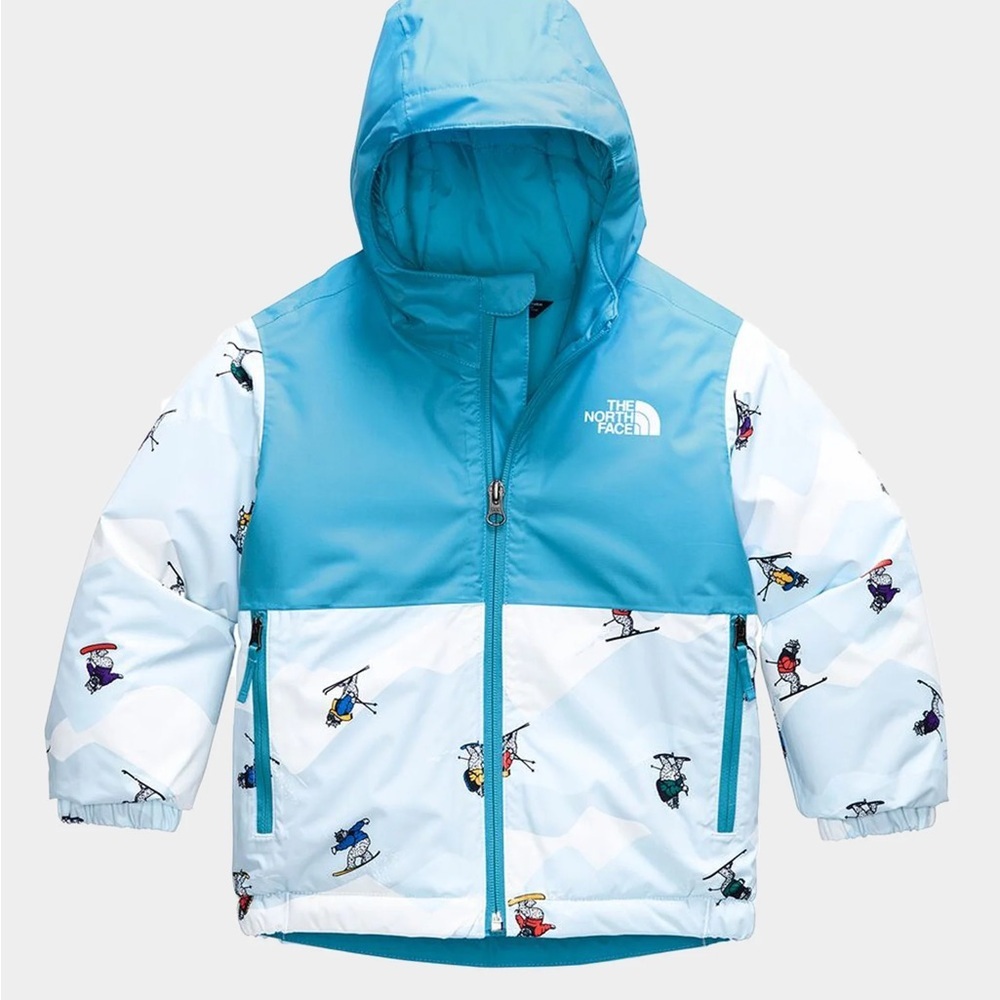 The North Face Light Blue Ski Jacket